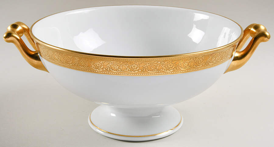 Thistle Gold Tureen No Lid by Haviland-1