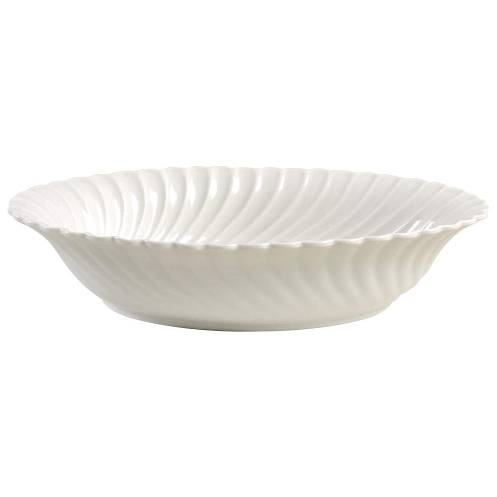 Torse White (Newer, Post 1950) 10" Oval Vegetable Bowl by Haviland-1