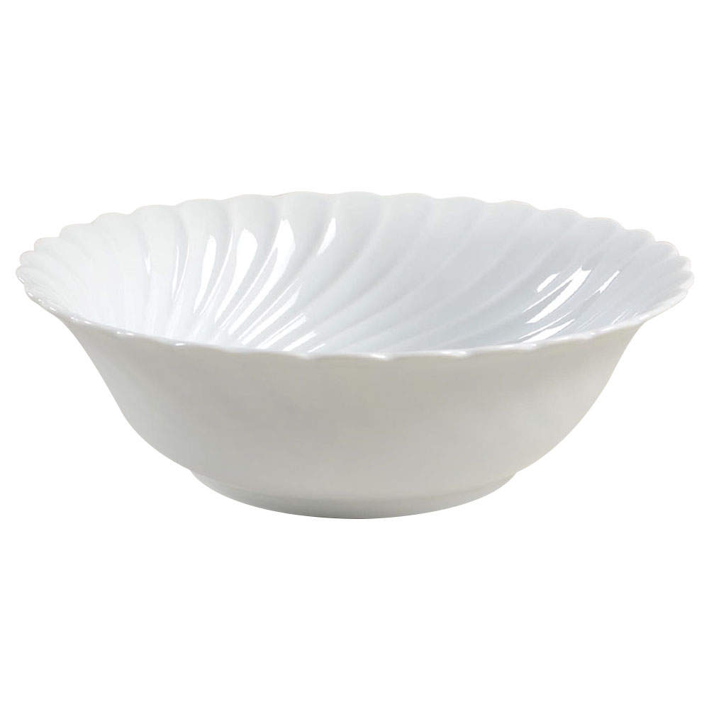 Torse White (Newer, Post 1950) 8" Round Vegetable Bowl by Haviland-1