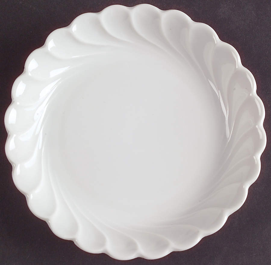 Torse White (Newer, Post 1950) Coaster by Haviland-1