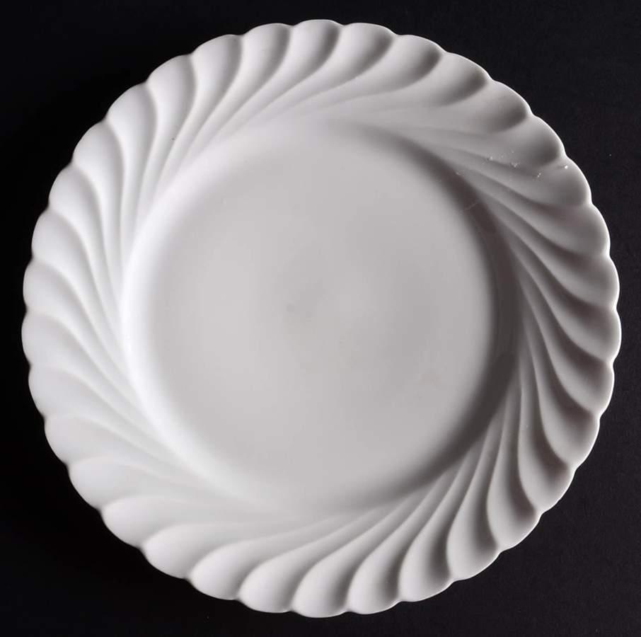 Torse White (Newer, Post 1950) Salad Plate by Haviland-1