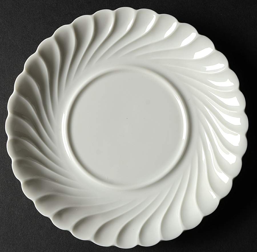 Torse White (Newer, Post 1950) Saucer for Cream Soup Bowl by Haviland-1