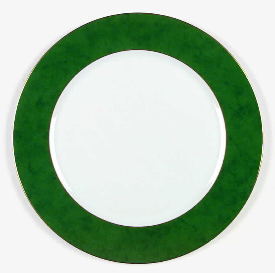 Toscane Emeraude (Green) Service Plate (Charger) by Haviland-1