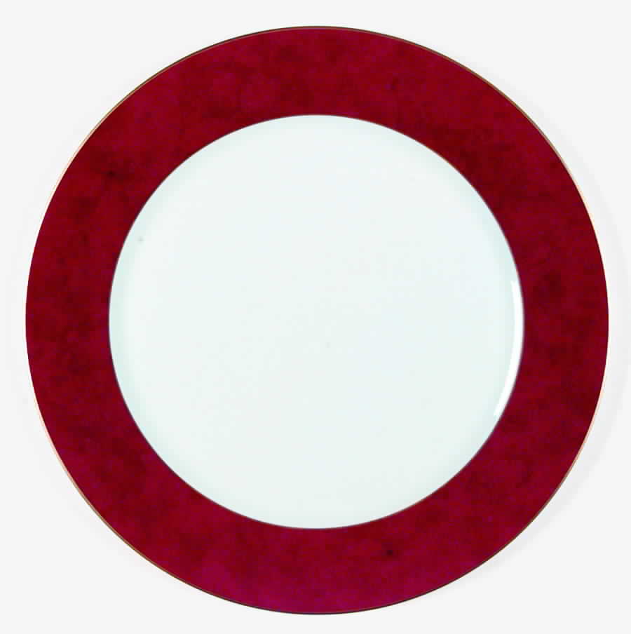 Toscane Ruby Service Plate (Charger) by Haviland-1