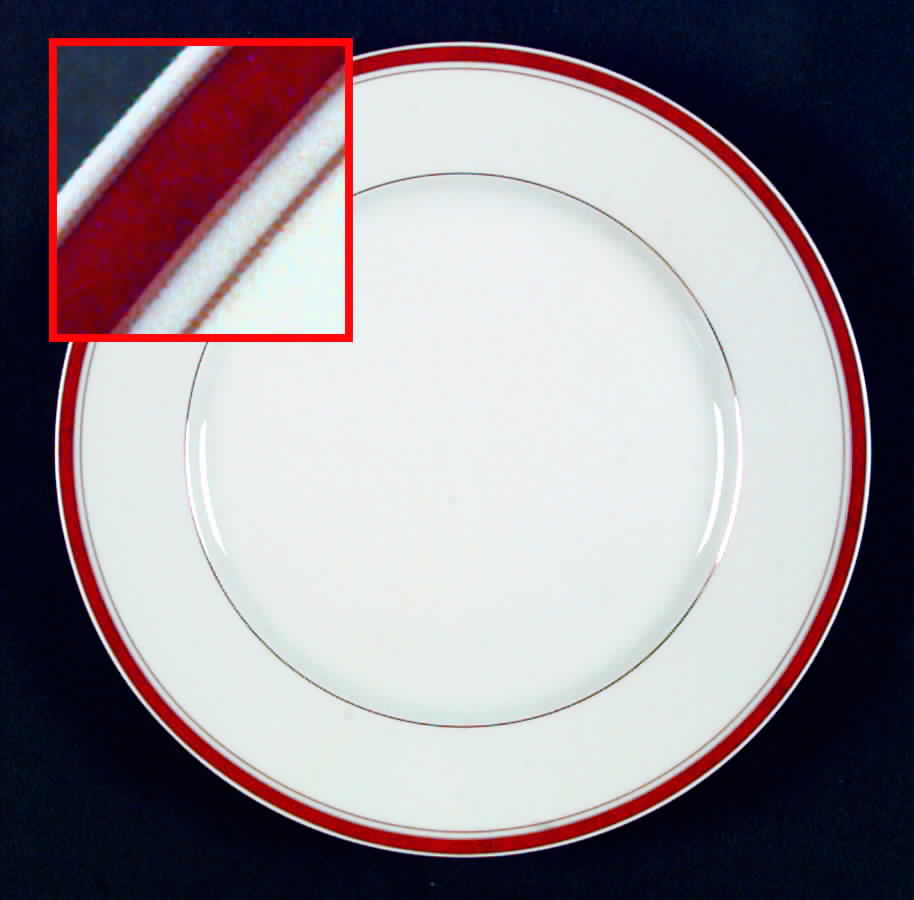 Toscane Ruby Dinner Plate by Haviland-1