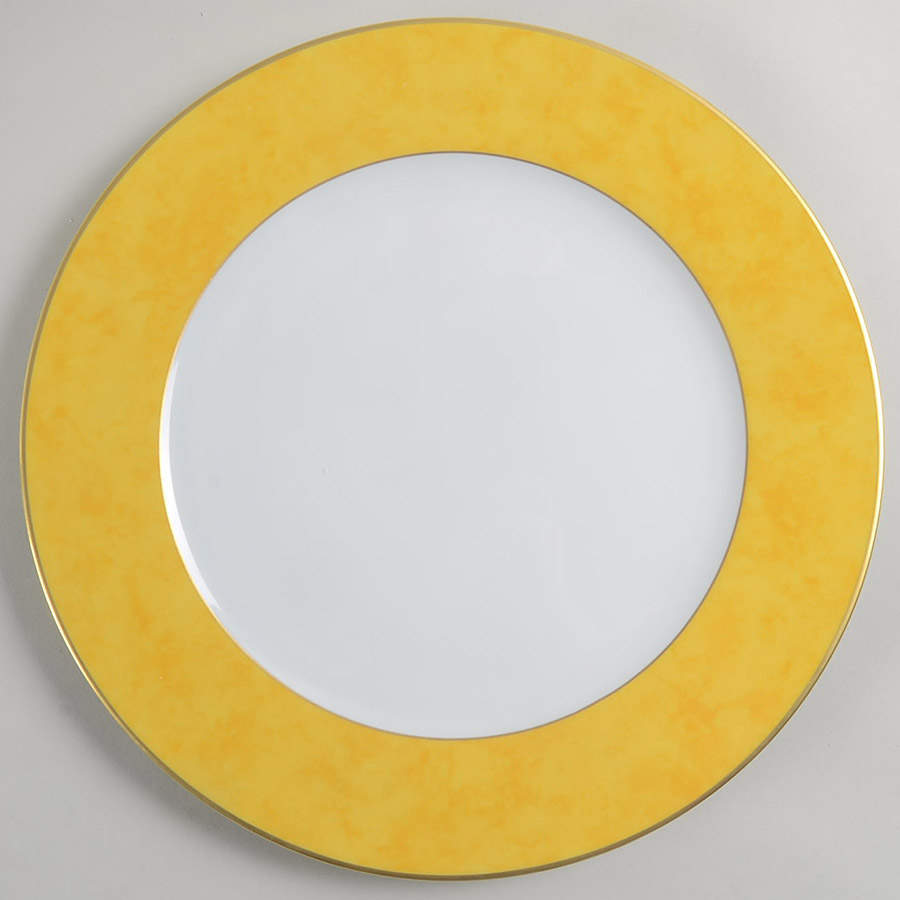 Toscane Safran (Saffron) 12" Chop Plate (Round Platter) by Haviland-1