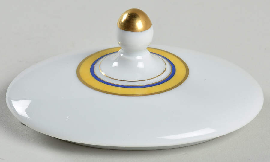 Toscane Safran (Saffron) Lid for Sugar Bowl by Haviland-1