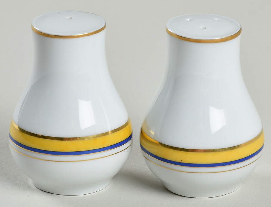 Toscane Safran (Saffron) Salt & Pepper Set by Haviland-1