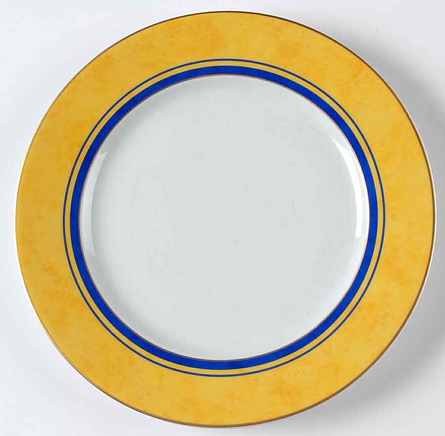 Toscane Safran (Saffron) Dessert Luncheon Plate by Haviland-1