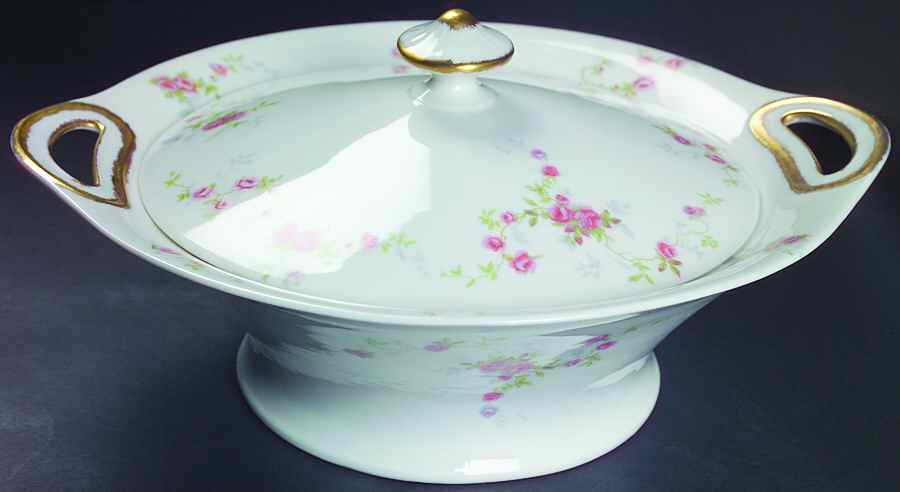 Touraine Round Covered Vegetable by Haviland-1