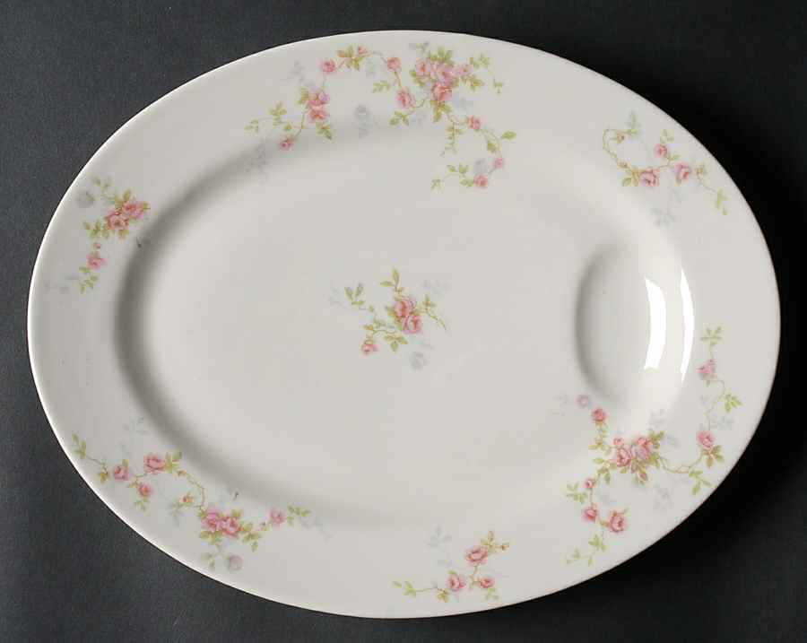 Touraine 11" Oval Serving Platter by Haviland-1