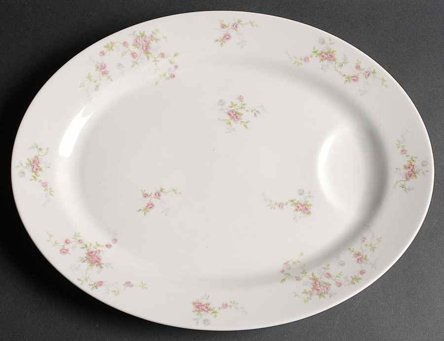 Touraine 16" Oval Serving Platter by Haviland-1