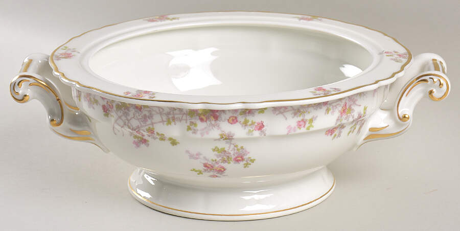 Trellis (Newer) Round Vegetable No Lid by Haviland-1