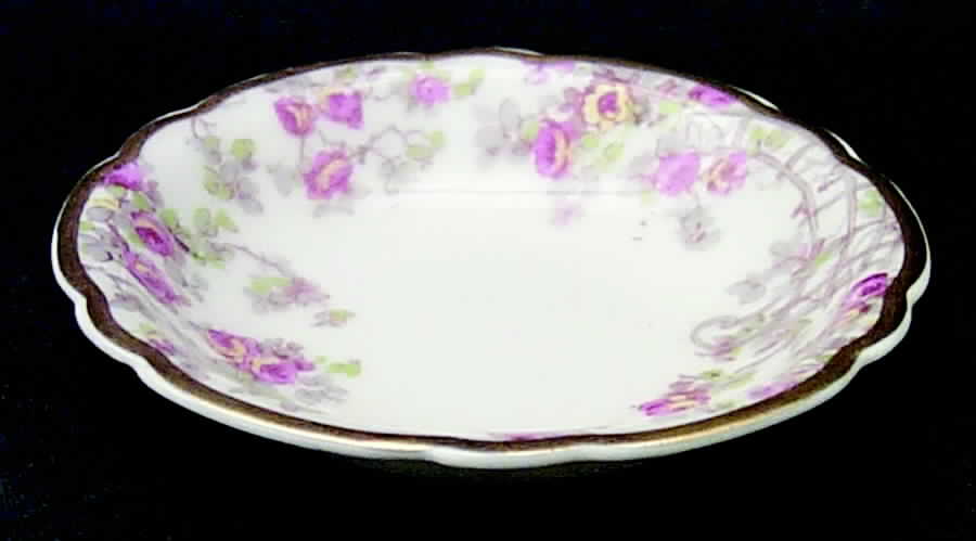 Trellis (Newer) Butter Pat by Haviland-1