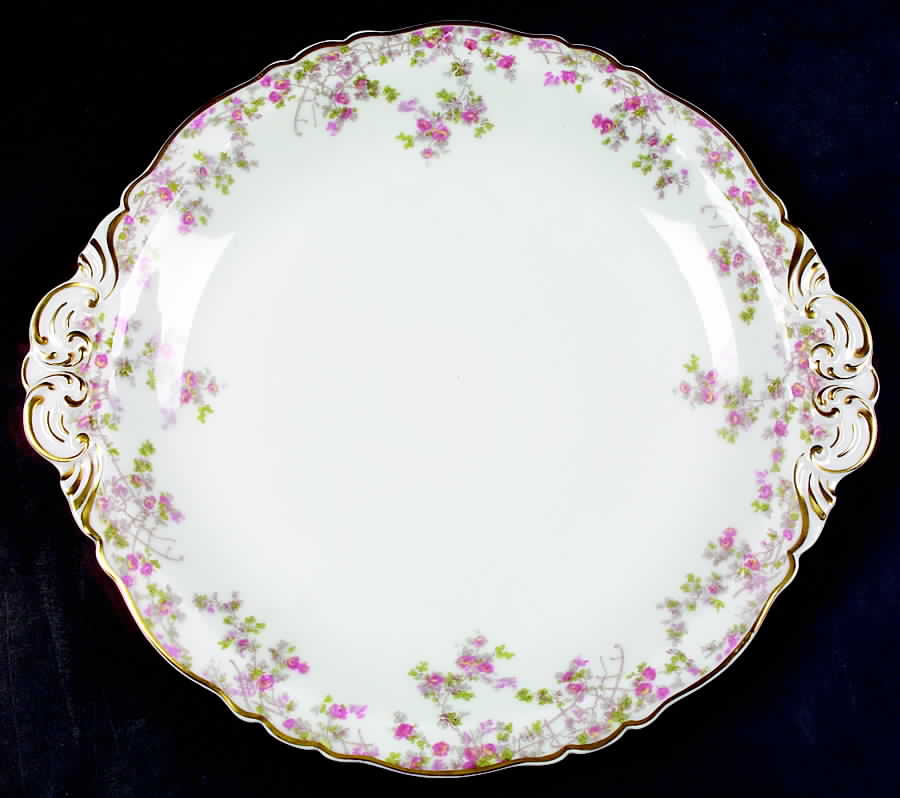 Trellis (Newer) 13" Chop Plate (Round Platter) by Haviland-1