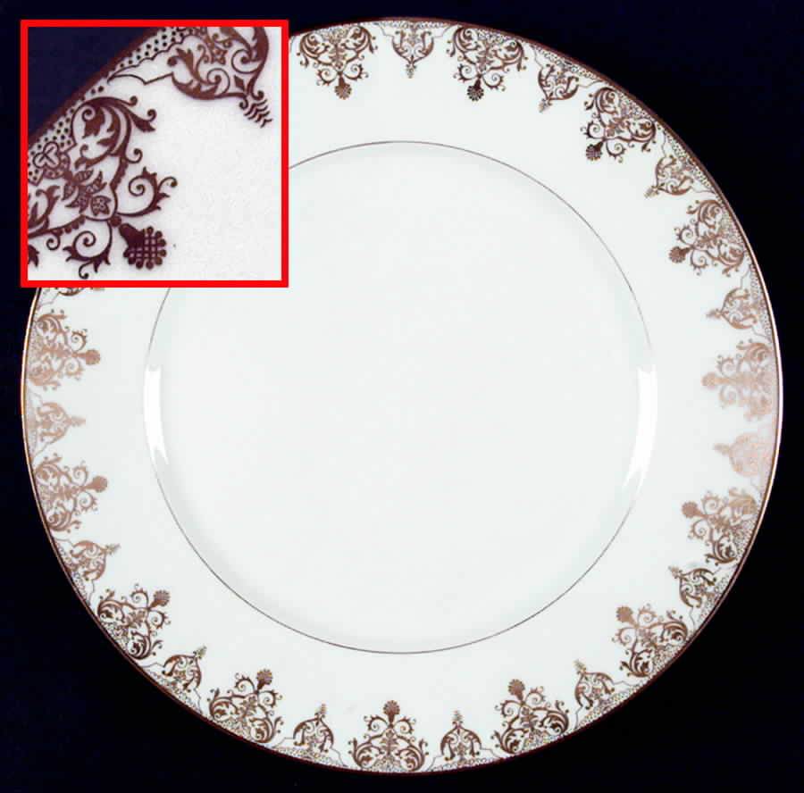 Trianon (Newer) Dinner Plate by Haviland-1