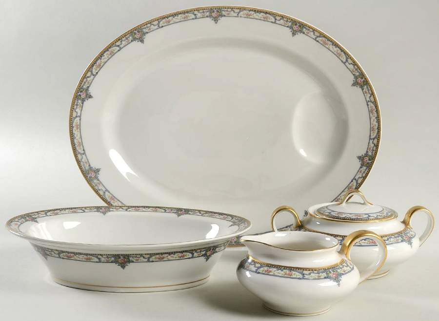 Troy (France) 5 Piece Hostess Set by Haviland-1