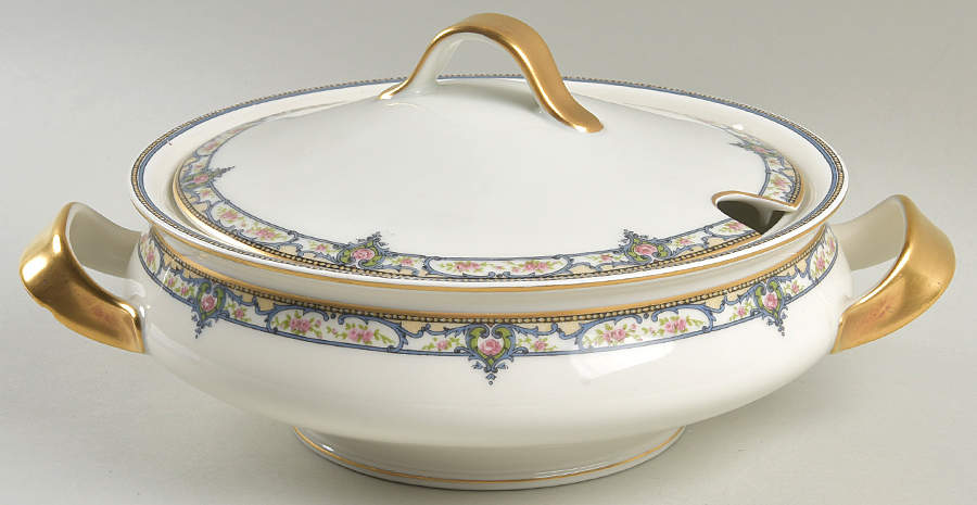 Troy (France) Tureen &  Lid by Haviland-1