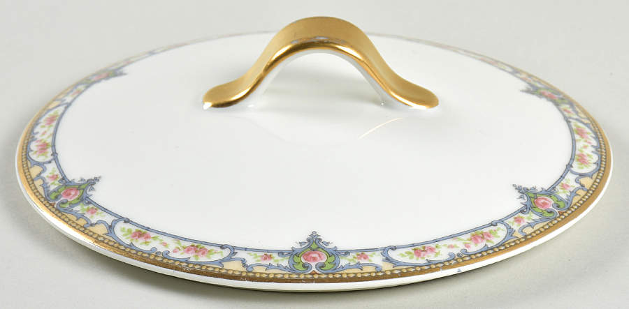 Troy (France) Lid for Round Vegetable by Haviland-1