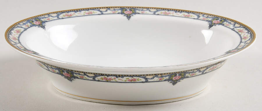 Troy (France) 8" Oval Vegetable Bowl by Haviland-1