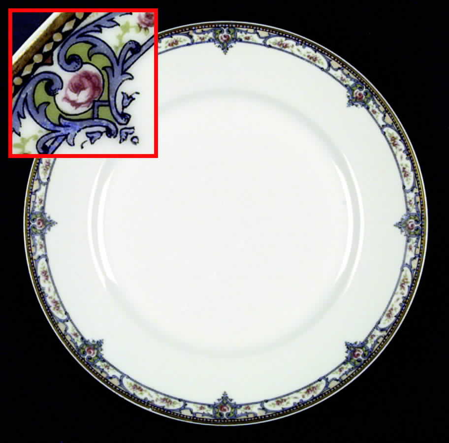 Troy (France) Dinner Plate by Haviland-1