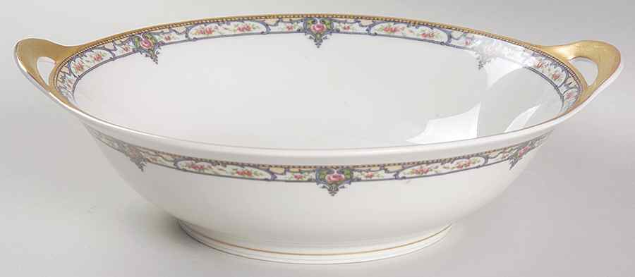 Troy (France) 10" Round Vegetable Bowl by Haviland-1