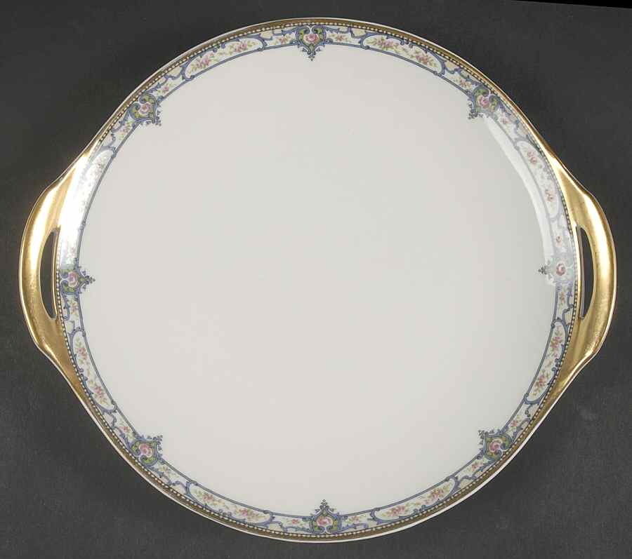 Troy (France) Handled Cake Plate by Haviland-1