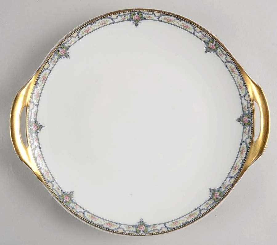 Troy (France) Handled Cake Plate by Haviland-1
