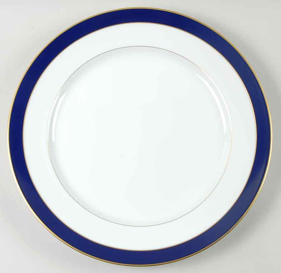 Turenne Cobalt Blue Cake Plate by Haviland-1