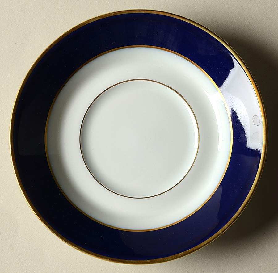Turenne Cobalt Blue Saucer for Demitasse Cup by Haviland-1
