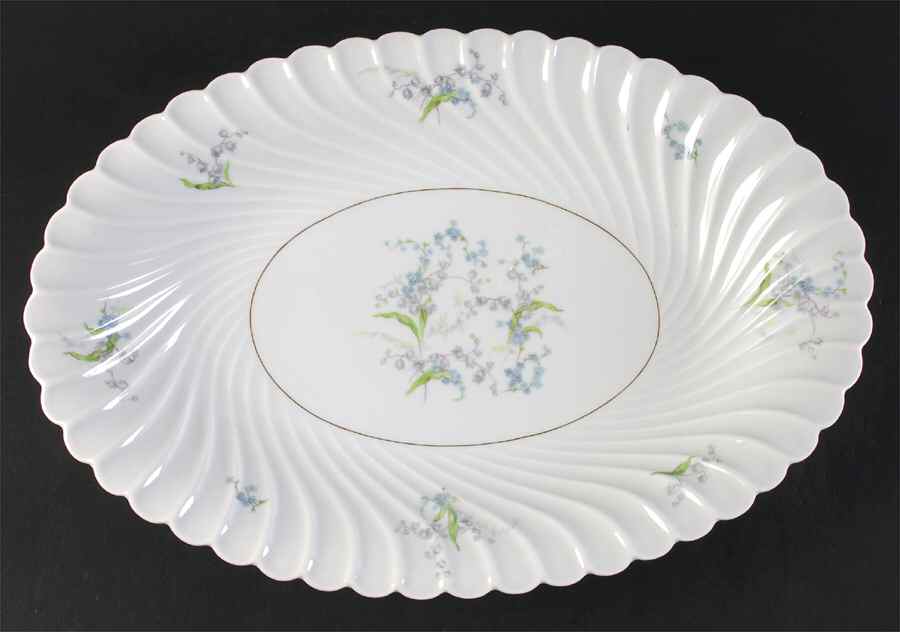 Vallee 15" Oval Serving Platter by Haviland-1