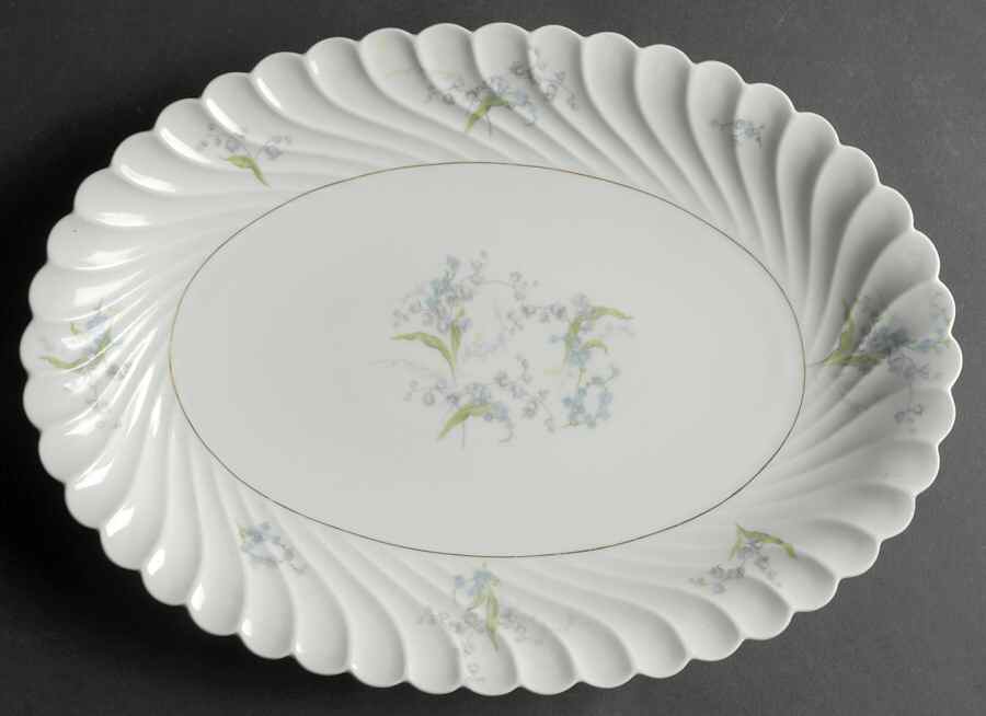 Vallee 13" Oval Serving Platter by Haviland-1