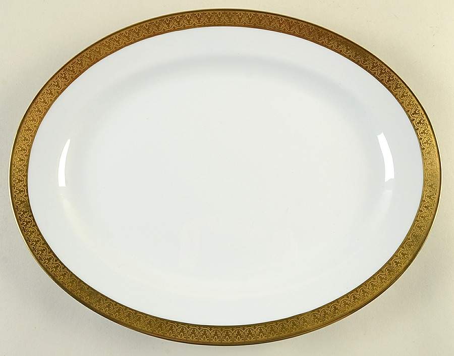 Valencay 13" Oval Serving Platter by Haviland-1