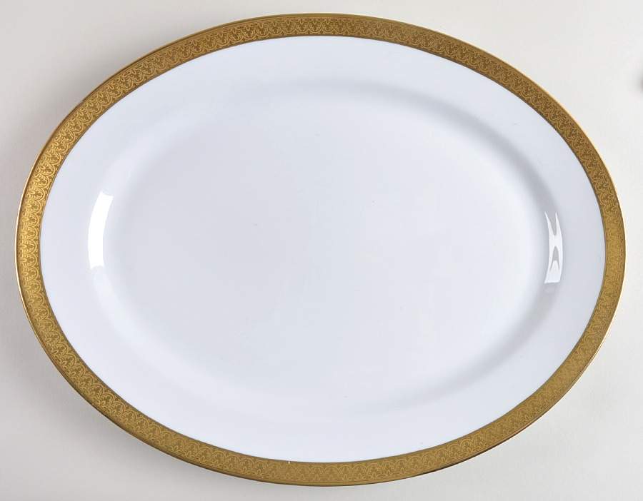 Valencay 15" Oval Serving Platter by Haviland-1