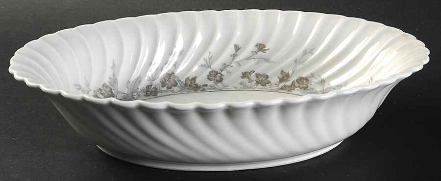 Valmont 10" Oval Vegetable Bowl by Haviland-1