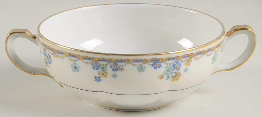Valpariso Flat Cream Soup Bowl by Haviland-1
