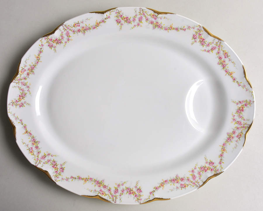 Varenne (France) 16" Oval Serving Platter by Haviland-1