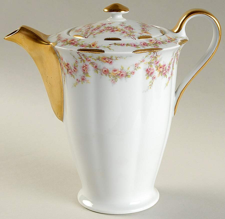 Varenne (France) Chocolate Pot & Lid by Haviland-1
