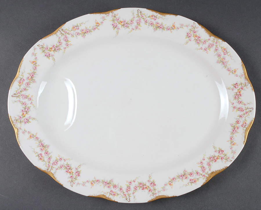 Varenne (New York) 14" Oval Serving Platter by Haviland-1