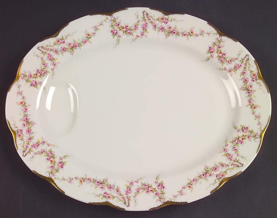 Varenne (New York) 11" Oval Serving Platter by Haviland-1