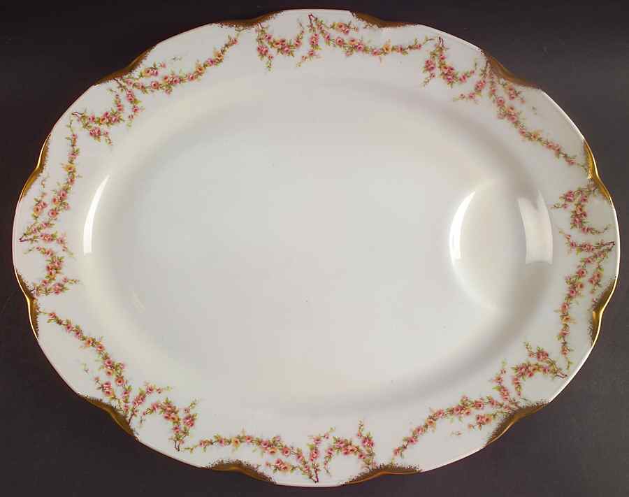Varenne (New York) 16" Oval Serving Platter by Haviland-1