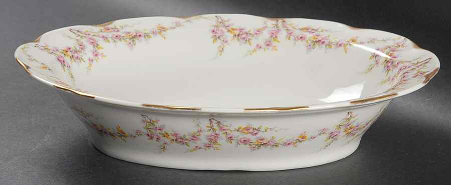 Varenne (New York) 9" Oval Vegetable Bowl by Haviland-1