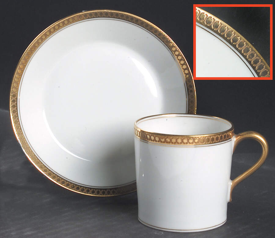 Vassar Flat Demitasse Cup & Saucer Set by Haviland-1