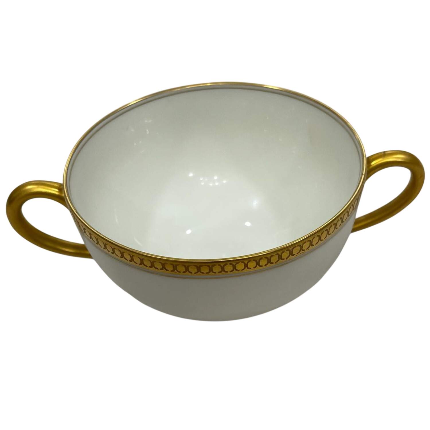 Vassar Flat Cream Soup Bowl by Haviland-1