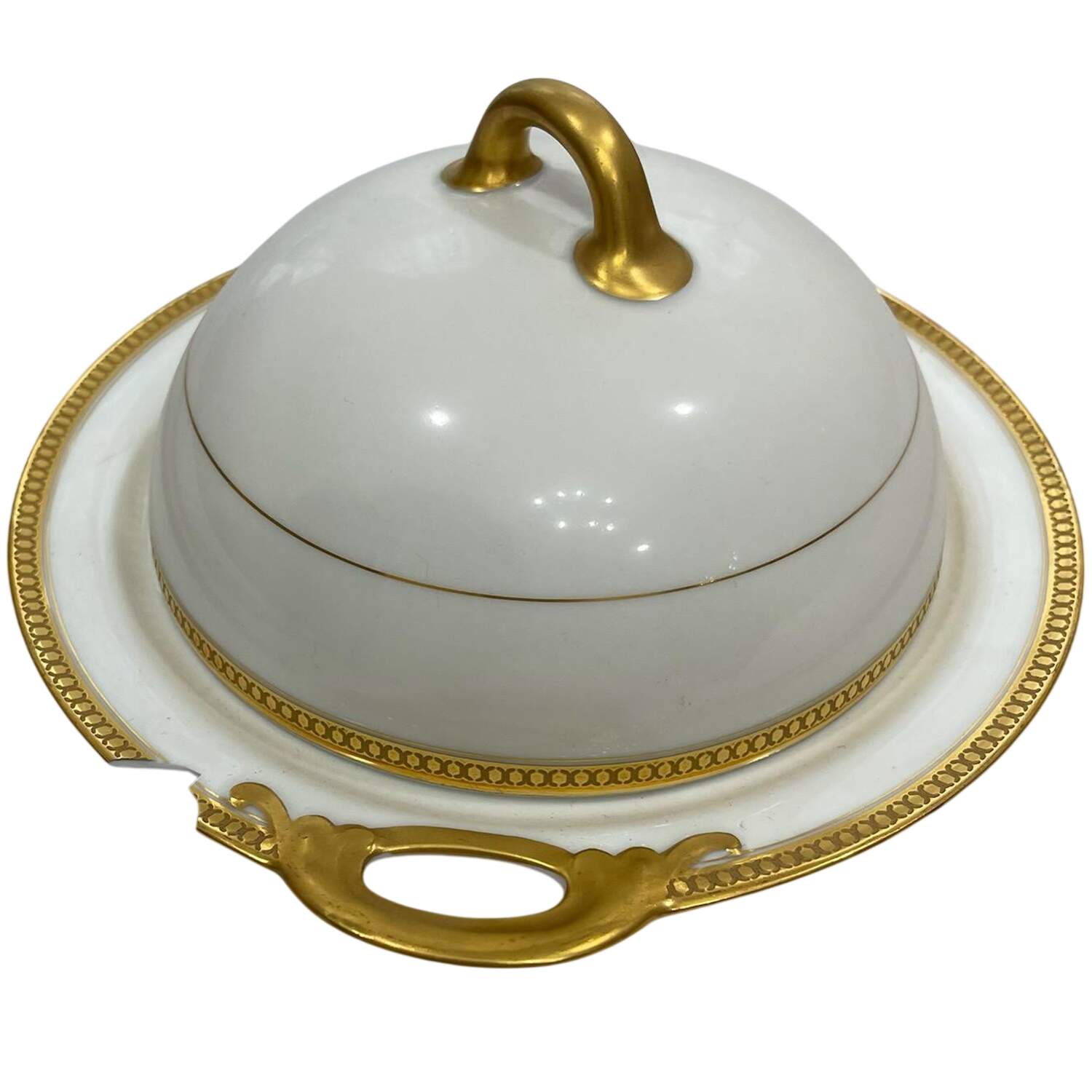Vassar Round Covered Butter by Haviland-1