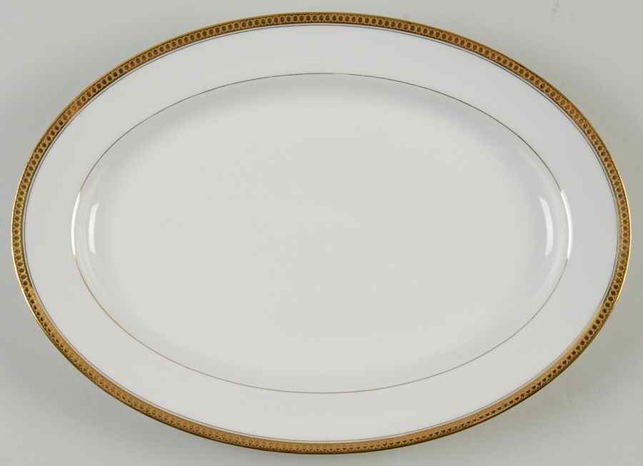Vassar 11" Oval Serving Platter by Haviland-1