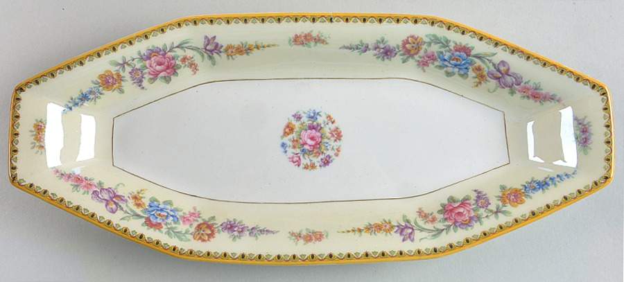 Vendome (Older, Yellow Trim) Celery by Haviland-1