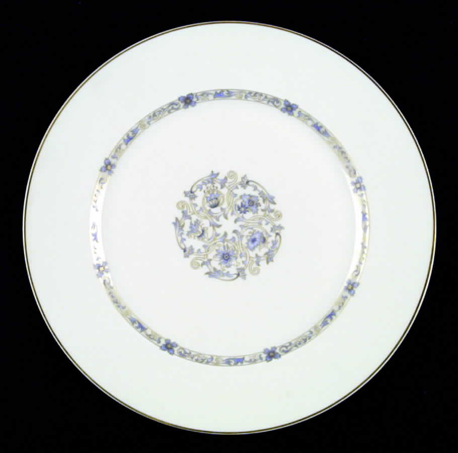Vendome (Newer, Gold Trim) Dinner Plate by Haviland-1