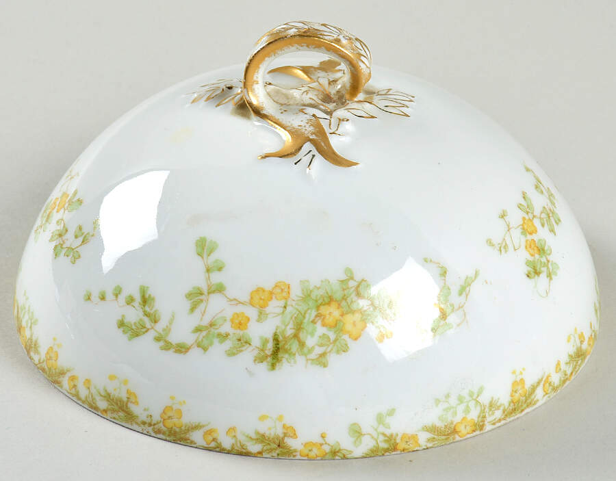 Venetia Lid for Round Butter by Haviland-1