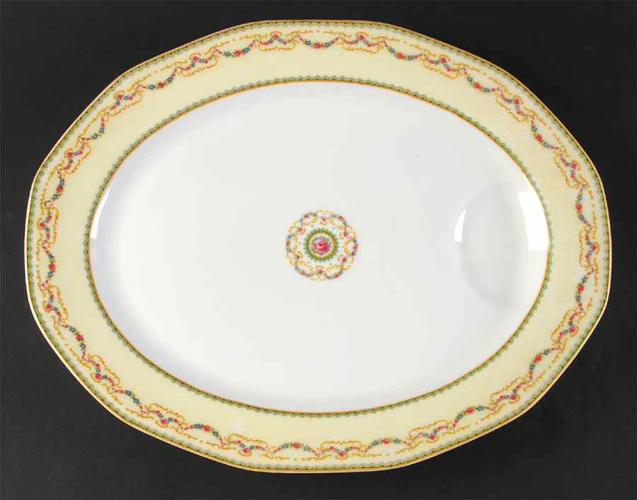 Venice 15" Oval Serving Platter by Haviland-1